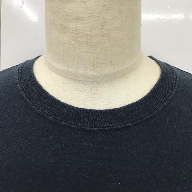 ブレインデット BRAIN DEAD カットソー 長袖 長袖カットソー クルーネックカットソー ロングスリーブカットソー プリントTシャツ M プリント 黒 / ブラック /  メンズ USED 古着 中古 10115324