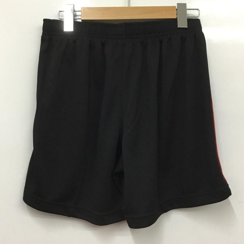 バタフライ BUTTERFLY パンツ ショートパンツ 51970-006 卓球パンツ パステップパンツ2 タグ付き M ワンポイント 黒 / ブラック / X 赤 / レッド /  メンズ USED 古着 中古 10135686