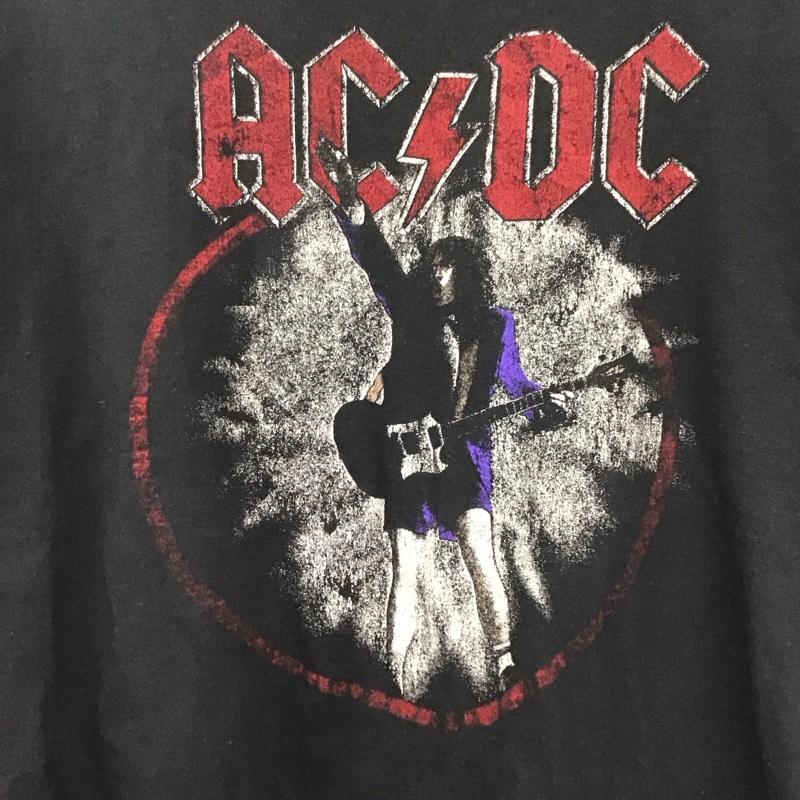 古着 USED Tシャツ 半袖 半袖カットソー プリントTシャツ クルーネックカットソー L プリント ダークグレー / ダークグレー /  メンズ USED 古着 中古 10145695