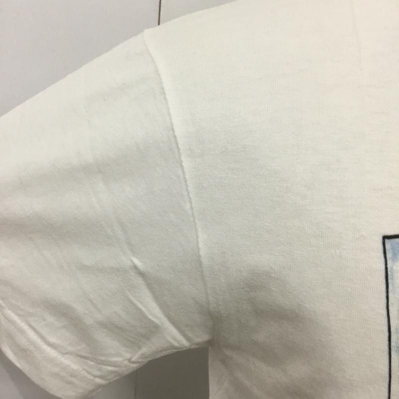 サノバチーズ SON OF THE CHEESE Tシャツ 半袖 半袖カットソー プリントTシャツ クルーネックカットソー M プリント 白 / ホワイト /  メンズ USED 古着 中古 10120841
