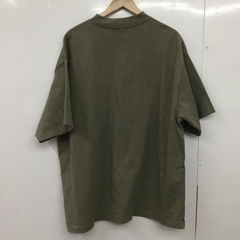 フリークスストア FREAK S STORE Tシャツ 半袖 半袖カットソー 無地Tシャツ クルーネックカットソー L 無地 カーキ / カーキ /  メンズ USED 古着 中古 10148523