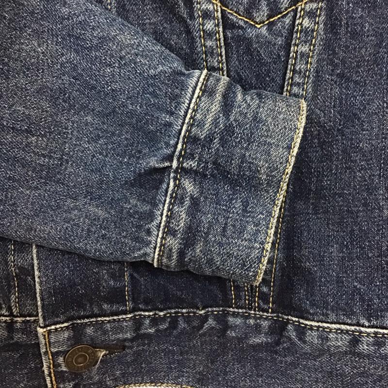 リーバイストラウスアンドコー Levi Strauss & co. ジャケット、上着 ジャケット、ブレザー デニムジャケット カラージャケット 長袖ジャケット ブルゾン 34 ロゴ、文字 インディゴ / インディゴ /  メンズ USED 古着 中古 10118251