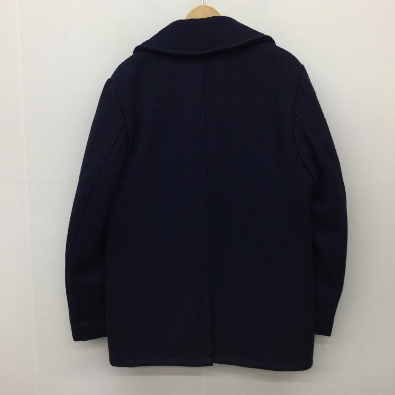 ショット schott コート コート一般 U.S.740N PEA JACKET 38 無地 紺 / ネイビー /  メンズ USED 古着 中古 10140000