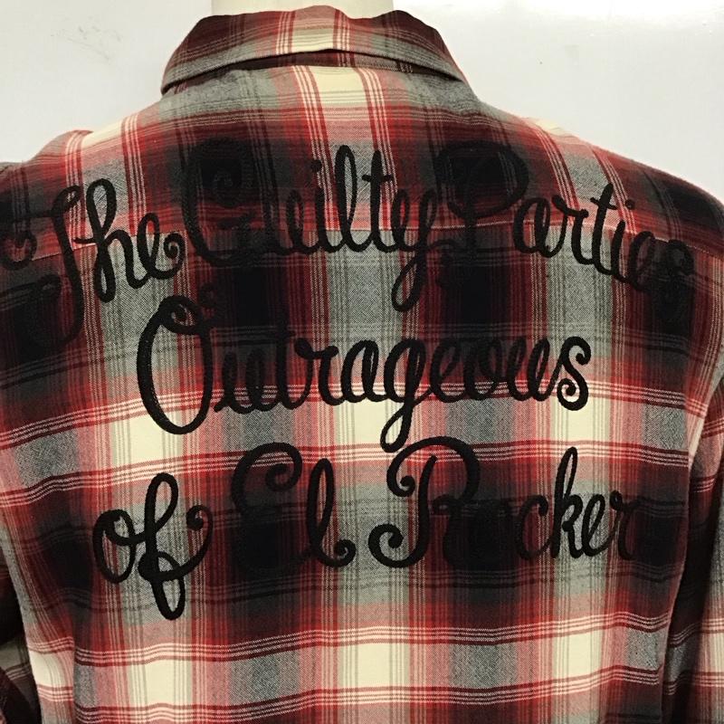 ワコマリア WACKO MARIA シャツ、ブラウス 長袖 長袖シャツ カラーシャツ ポケットシャツ 長袖カットソー チェックシャツ M チェック マルチカラー / マルチカラー /  メンズ USED 古着 中古 10124521