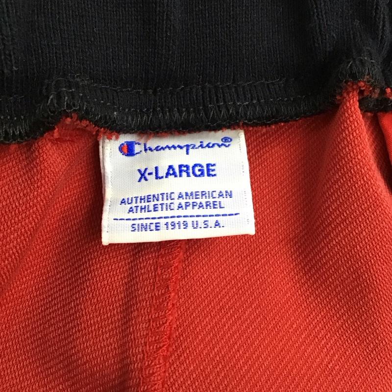 チャンピオン Champion パンツ ショートパンツ C3-PG505 GOLF ハーフパンツ タグ付き XL ロゴ、文字 赤 / レッド /  メンズ USED 古着 中古 10115079