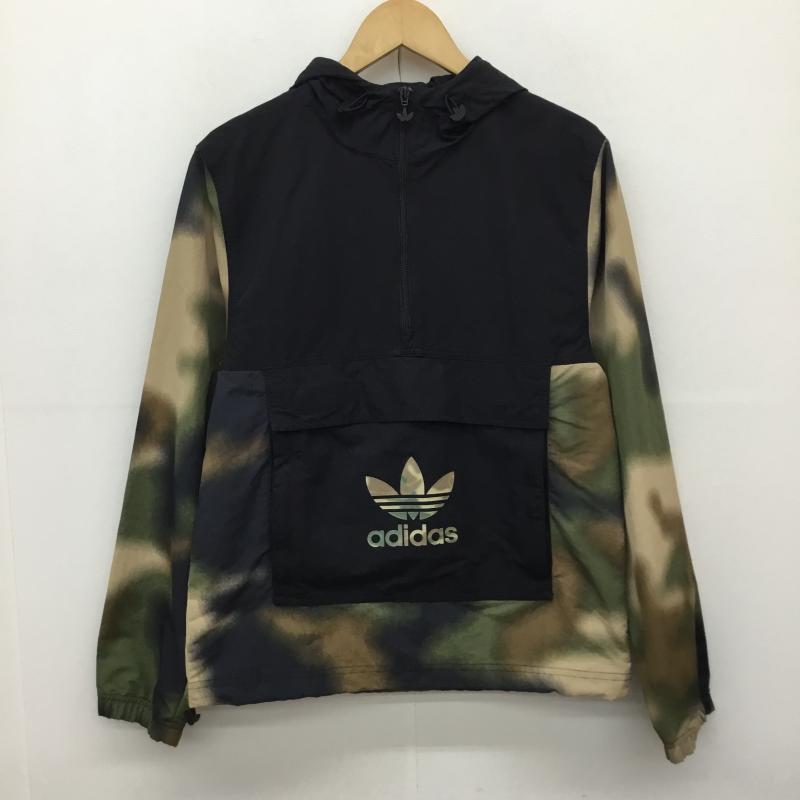 アディダス adidas ジャケット、上着 ジャケット、ブレザー GN1875 XS カモフラージュ柄・迷彩 黒 / ブラック / X カーキ / カーキ /  メンズ USED 古着 中古 10143568