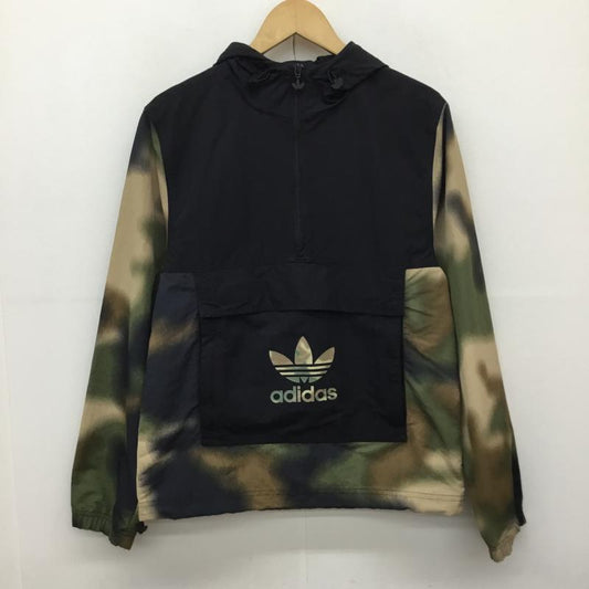 アディダス adidas ジャケット、上着 ジャケット、ブレザー GN1875 XS カモフラージュ柄・迷彩 黒 / ブラック / X カーキ / カーキ /  メンズ USED 古着 中古 10143568