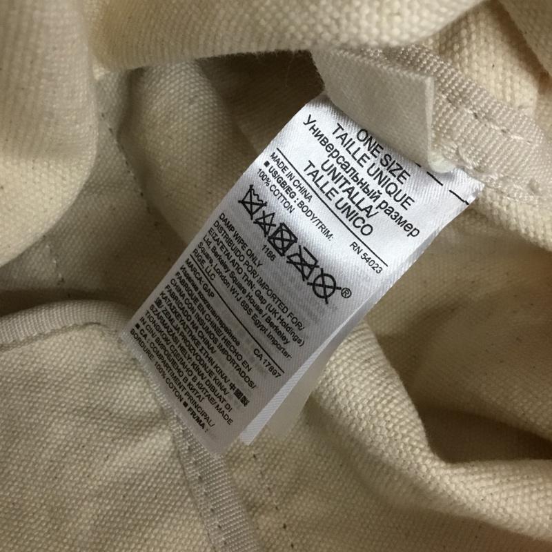 ギャップ GAP トートバッグ トートバッグ キャンバス ロゴ、文字 アイボリー / アイボリー / X 紺 / ネイビー /  メンズ USED 古着 中古 10144913