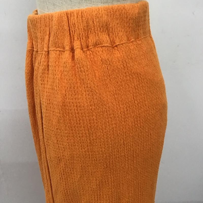 ローリーズファーム LOWRYS FARM スカート ロングスカート LF522032AD タイトスカート ラップ風 FREE 無地 橙 / オレンジ /  レディース USED 古着 中古 10108305