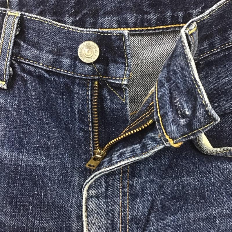 リーバイストラウスアンドコー Levi Strauss & co. パンツ デニム、ジーンズ デニムパンツ ワーカージーンズ カジュアルパンツ ストレートパンツ ワイドパンツ 33インチ 無地 インディゴ / インディゴ /  メンズ USED 古着 中古 10107755