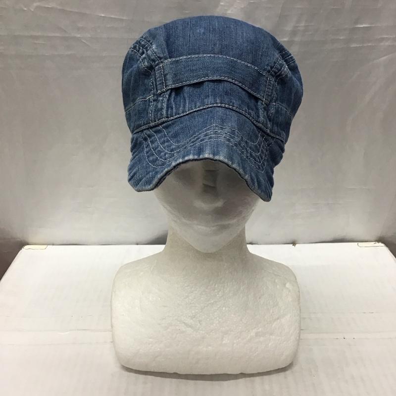 エンジニアードガーメンツ Engineered Garments 帽子 キャップ デニム ワークキャップ 無地 青 / ブルー /  メンズ USED 古着 中古 10120894