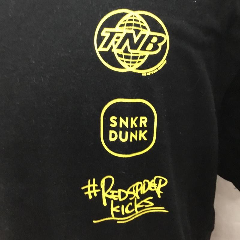 ザネットワークビジネス THE NETWORK BUSINESS Tシャツ 半袖 半袖カットソー プリントTシャツ クルーネックカットソー L ロゴ、文字 黒 / ブラック /  メンズ USED 古着 中古 10114043