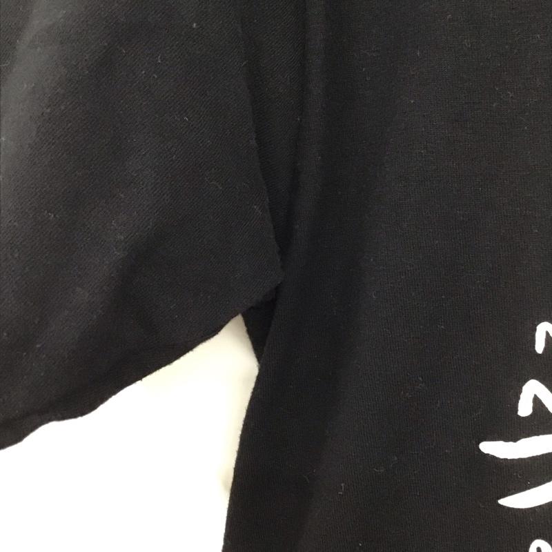 ステューシー STUSSY Tシャツ 半袖 半袖カットソー プリントTシャツ クルーネックカットソー S プリント 黒 / ブラック /  メンズ USED 古着 中古 10136242