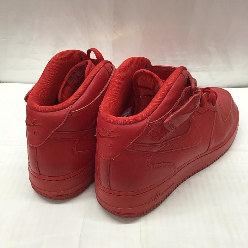 ナイキ NIKE スニーカー スニーカー 808788-981 AIR FORCE 1 28cm 28.0cm ロゴ、文字 赤 / レッド /  メンズ USED 古着 中古 10112174