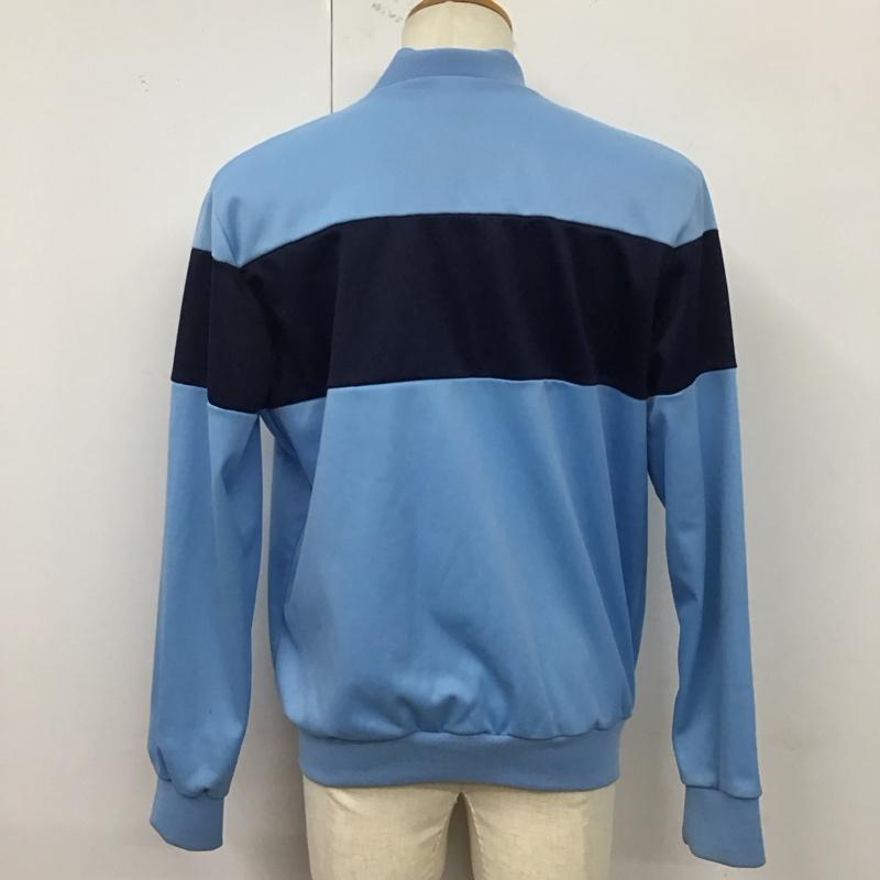 アディダス adidas ジャケット、上着 ジャンパー、ブルゾン 70s 無地 紺 / ネイビー / X 水色 / ライトブルー /  メンズ USED 古着 中古 10121772