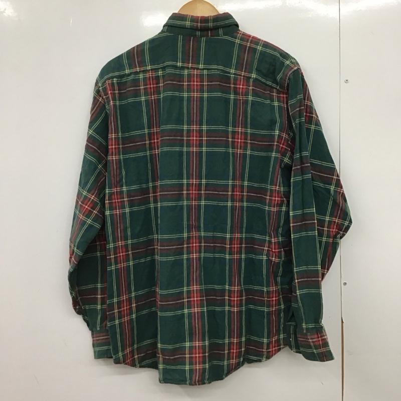 エルエルビーン L.L.Bean シャツ、ブラウス 長袖 長袖シャツ チェックシャツ カラーシャツ L チェック マルチカラー / マルチカラー /  メンズ USED 古着 中古 10146984