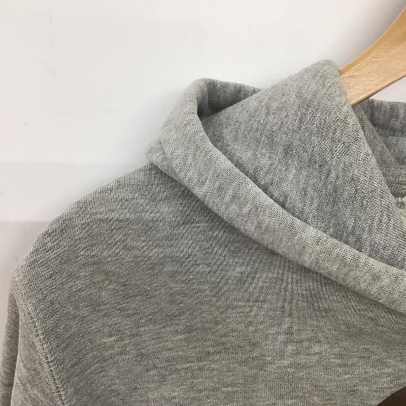 アベイシングエイプ A BATHING APE パーカー 長袖 長袖パーカー プルオーバーパーカー スウェット M プリント 灰 / グレー /  メンズ USED 古着 中古 10147864