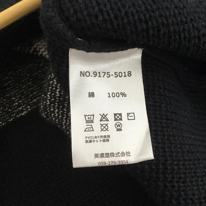 ペンドルトン PENDLETON カーディガン 長袖 長袖カーディガン 前開き ノーカラー L プリント 黒 / ブラック /  メンズ USED 古着 中古 10147009