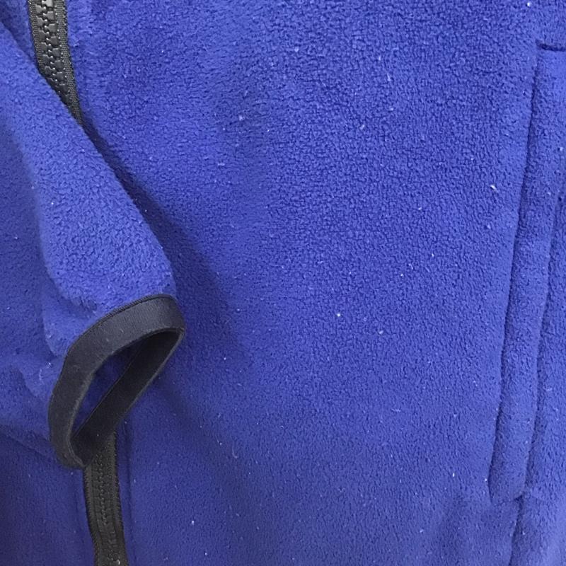 ザノースフェイス THE NORTH FACE ジャケット、上着 ジャケット、ブレザー naj71883 フリースジャケット ジップアップジャケット 140cm ロゴ、文字 青 / ブルー /  ボーイズ USED 古着 中古 10145501