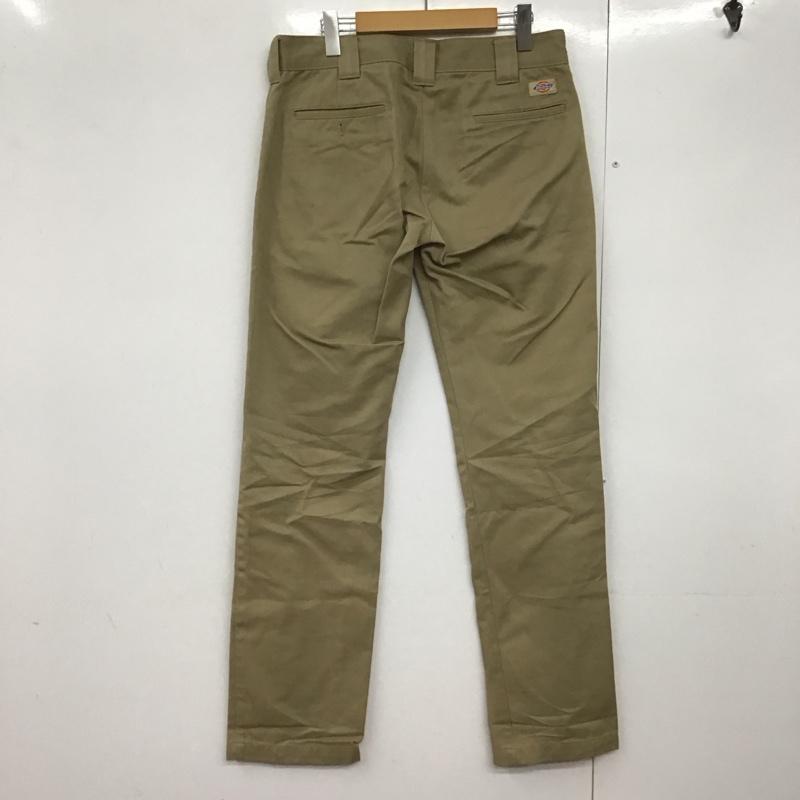 ディッキーズ Dickies パンツ ワークパンツ、ペインターパンツ UM874 ワークパンツ 30 ロゴ、文字 ベージュ / ベージュ /  メンズ USED 古着 中古 10144061