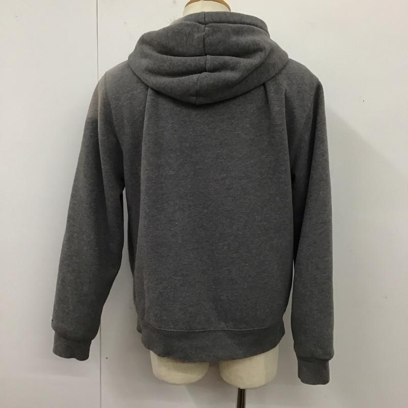 トミーヒルフィガー TOMMY HILFIGER パーカー 長袖 L 無地 灰 / グレー /  メンズ USED 古着 中古 10124058