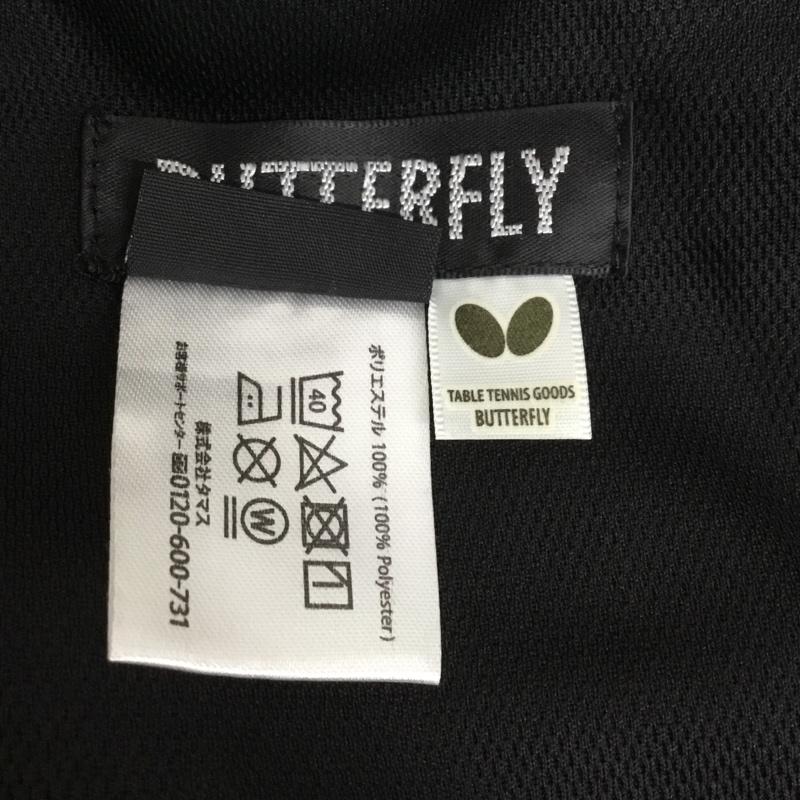バタフライ BUTTERFLY パンツ ショートパンツ 51970-174 卓球パンツ パステップパンツ2 タグ付き L ワンポイント 黒 / ブラック / X 水色 / ライトブルー /  メンズ USED 古着 中古 10135685