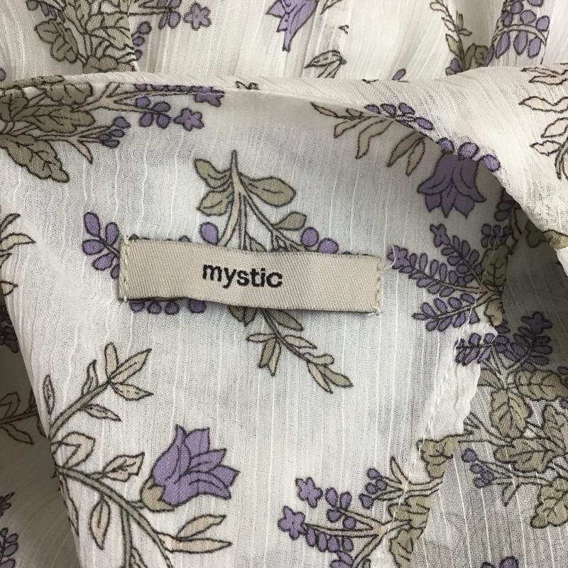 ミスティック mystic ワンピース ロングスカート FREE 総柄 X 花柄 白 / ホワイト /  レディース USED 古着 中古 10108659