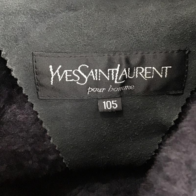イヴサンローラン Yves Saint Laurent コート コート一般 DCY4861E5 90年代 80年代 無地 紺 / ネイビー /  メンズ USED 古着 中古 10114340