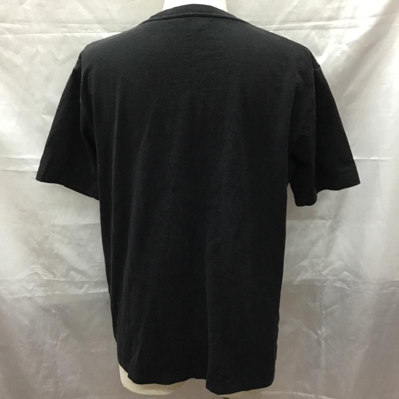 ベンデイビス BEN DAVIS Tシャツ 半袖 半袖カットソー プリントTシャツ クルーネックカットソー L ロゴ、文字 黒 / ブラック /  メンズ USED 古着 中古 10113280