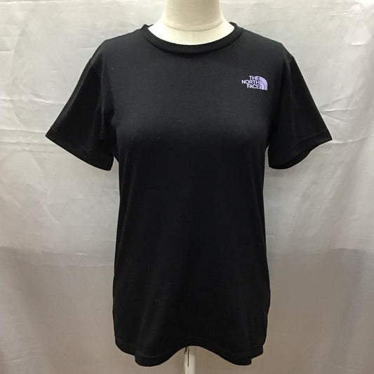 ザノースフェイス THE NORTH FACE Tシャツ 半袖 NTW31408 M ロゴ、文字 黒 / ブラック /  レディース USED 古着 中古 10116948