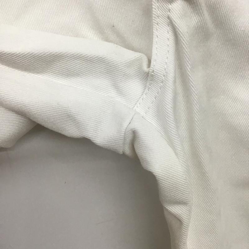 ディッキーズ Dickies パンツ ワークパンツ、ペインターパンツ ワークパンツ ワイドパンツ カジュアルパンツ 30インチ ロゴ、文字 白 / ホワイト /  メンズ USED 古着 中古 10149196