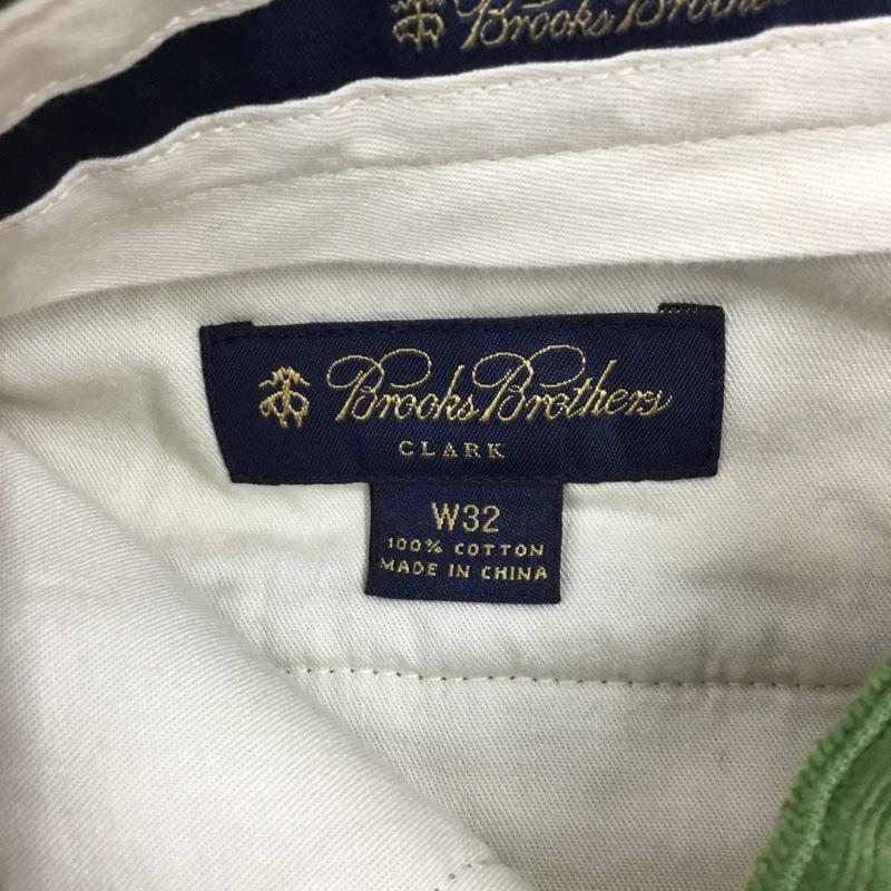 ブルックスブラザーズ BROOKS BROTHERS ボトムス ボトムス コーデュロイパンツ ペンギン 32インチ 無地 緑 / グリーン /  メンズ USED 古着 中古 10111449