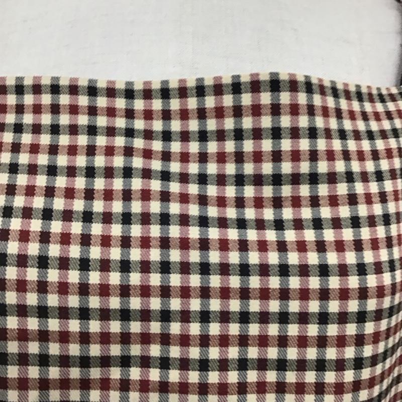 ザラ ZARA ワンピース ミニスカート 0387 160 075 スクエアネック L チェック マルチカラー / マルチカラー /  レディース USED 古着 中古 10119624