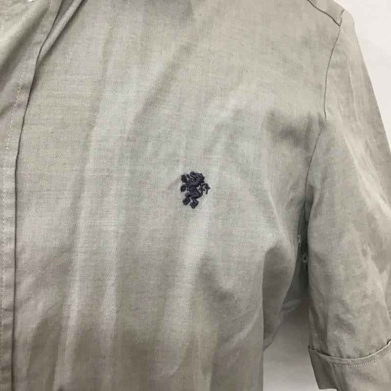 ナンバーナイン NUMBER (N)INE シャツ、ブラウス 半袖 無地 灰 / グレー /  メンズ USED 古着 中古 10117214