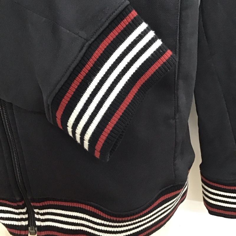 バーバリーブラックレーベル BURBERRY BLACK LABEL ジャケット、上着 ジャケット、ブレザー ジップアップジャケット ジャージ カジュアルジャケット 3 ロゴ、文字 黒 / ブラック /  メンズ USED 古着 中古 10118086