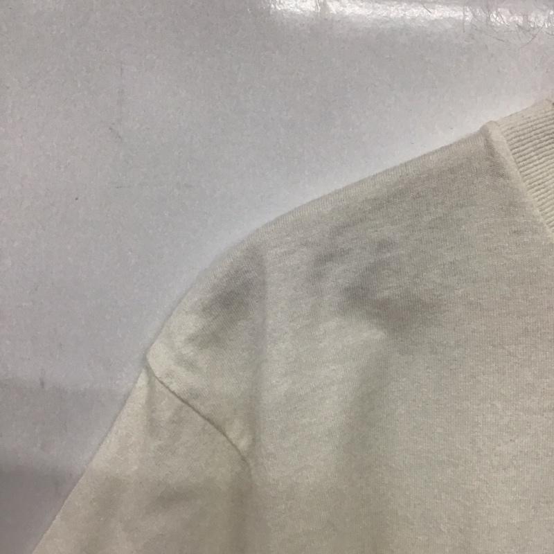 サブサエティ Subciety Tシャツ 半袖 半袖カットソー プリントTシャツ クルーネックカットソー XL ロゴ、文字 白 / ホワイト /  メンズ USED 古着 中古 10142889