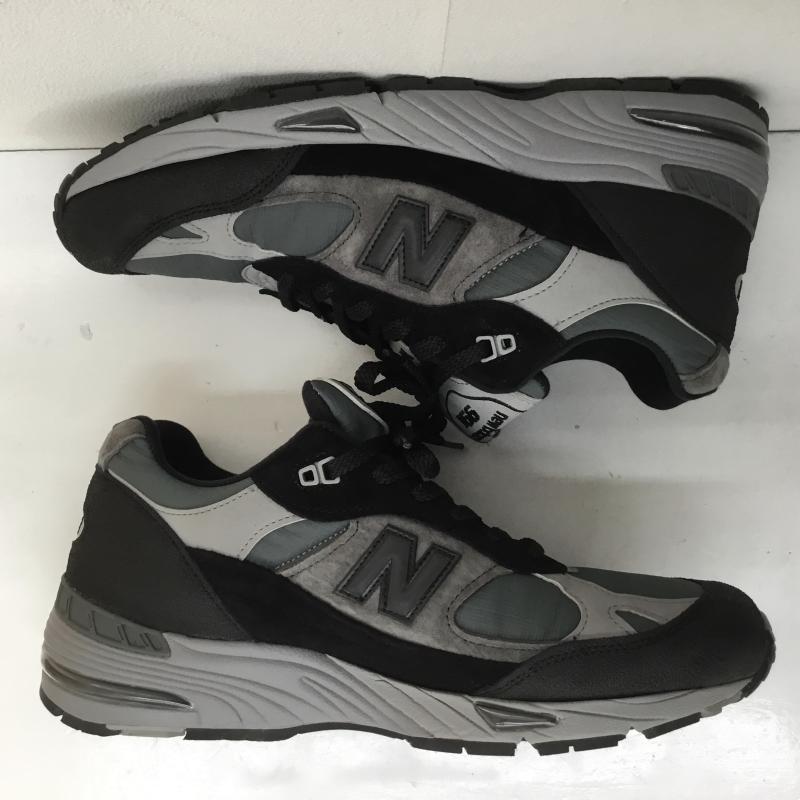 ニューバランス New Balance スニーカー スニーカー M991WTR US：9.5 ロゴ、文字 黒 / ブラック / X 灰 / グレー /  メンズ USED 古着 中古 10105899