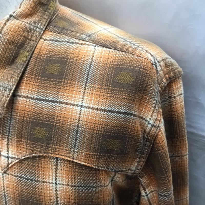 フラットヘッド The Flat Head シャツ、ブラウス 長袖 長袖シャツ カラーシャツ ポケットシャツ 長袖カットソー チェックシャツ 40 チェック マルチカラー / マルチカラー /  メンズ USED 古着 中古 10114786
