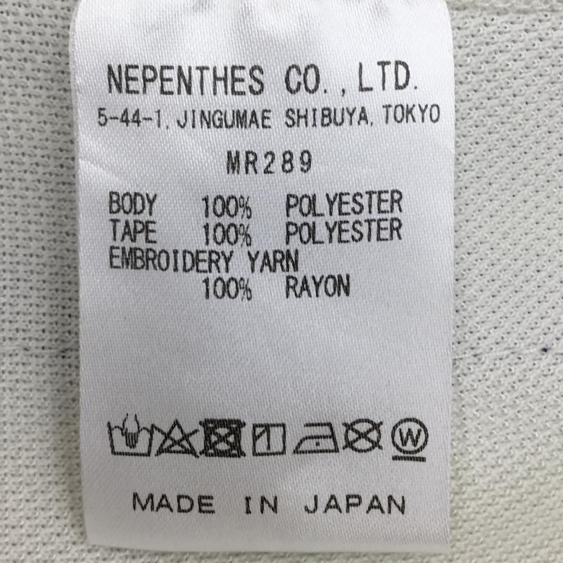 ニードルス Needles パンツ ワークパンツ、ペインターパンツ NEEDLES ジップド トラックパンツ ジャージ 23SS MR289 M 刺繍 白 / ホワイト / X 紫 / パープル /  メンズ USED 古着 中古 10115041