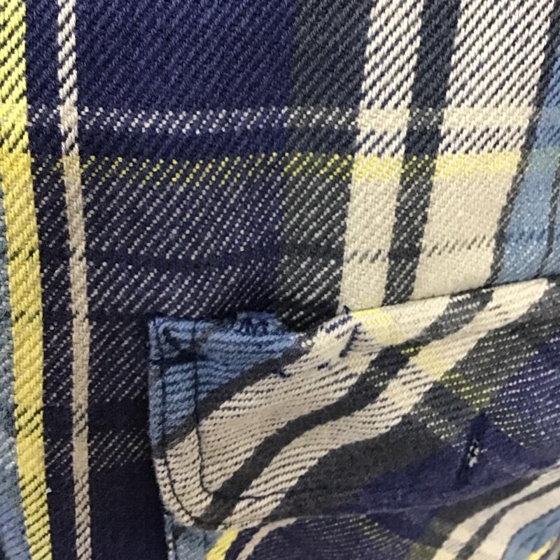 アヴィレックス AVIREX シャツ、ブラウス 長袖 6175151 ネルシャツ XL チェック マルチカラー / マルチカラー /  メンズ USED 古着 中古 10115604