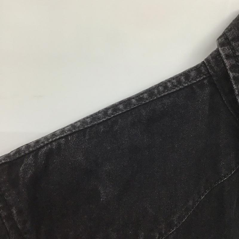 ザラメン ZARA MAN シャツ、ブラウス 長袖 長袖シャツ 無地シャツ カラーシャツ S 無地 黒 / ブラック /  メンズ USED 古着 中古 10133120