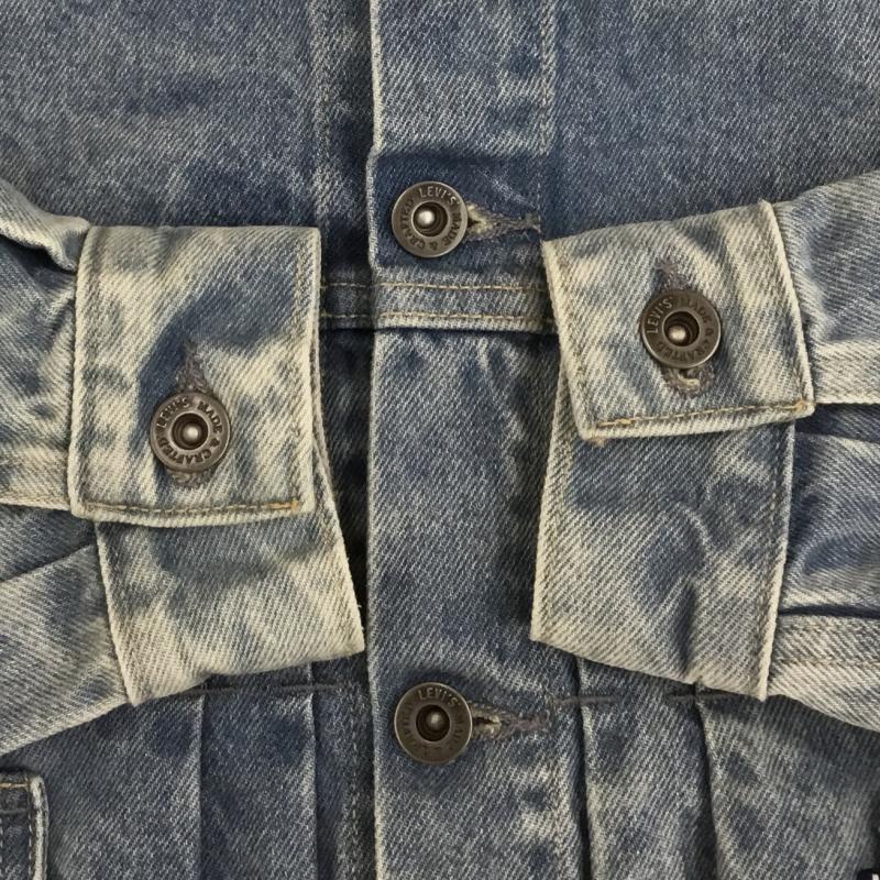 リーバイス Levi s ジャケット、上着 ジャケット、ブレザー デニムジャケット XS 無地 青 / ブルー /  メンズ USED 古着 中古 10137324