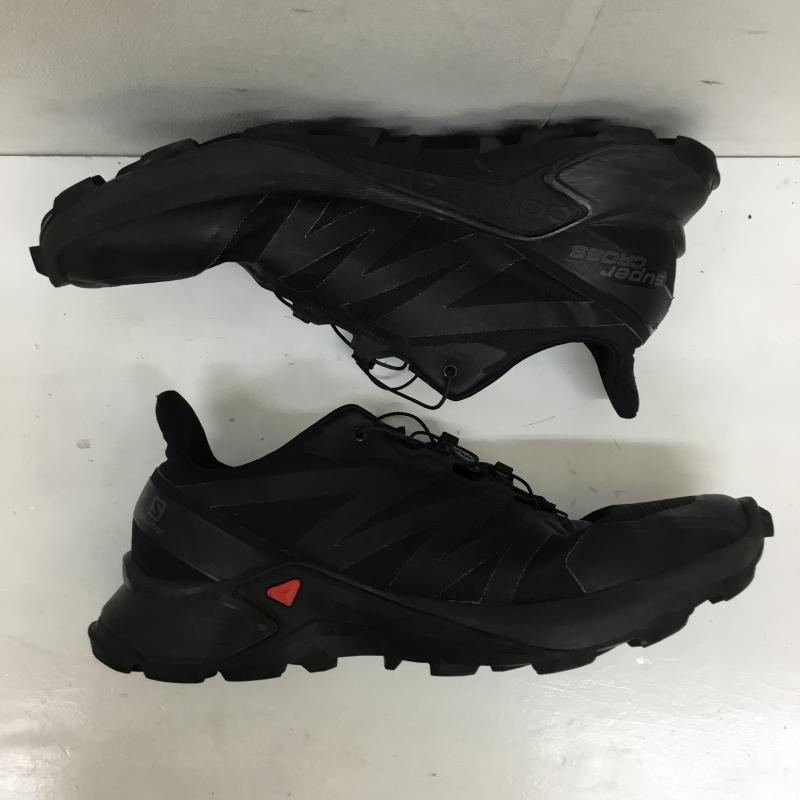 サロモン SALOMON スニーカー スニーカー 409300 28.0cm ロゴ、文字 黒 / ブラック /  メンズ USED 古着 中古 10144476