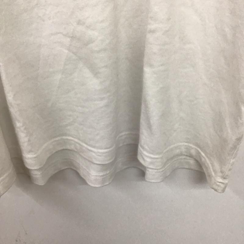 ルーカ RVCA Tシャツ 半袖 半袖カットソー プリントTシャツ クルーネックカットソー L ロゴ、文字 白 / ホワイト /  メンズ USED 古着 中古 10132714