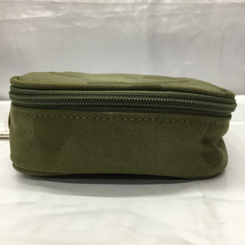 アベイシングエイプ A BATHING APE ポーチ ポーチ スクエア カモフラージュ柄・迷彩 カーキ / カーキ /  メンズ USED 古着 中古 10113723