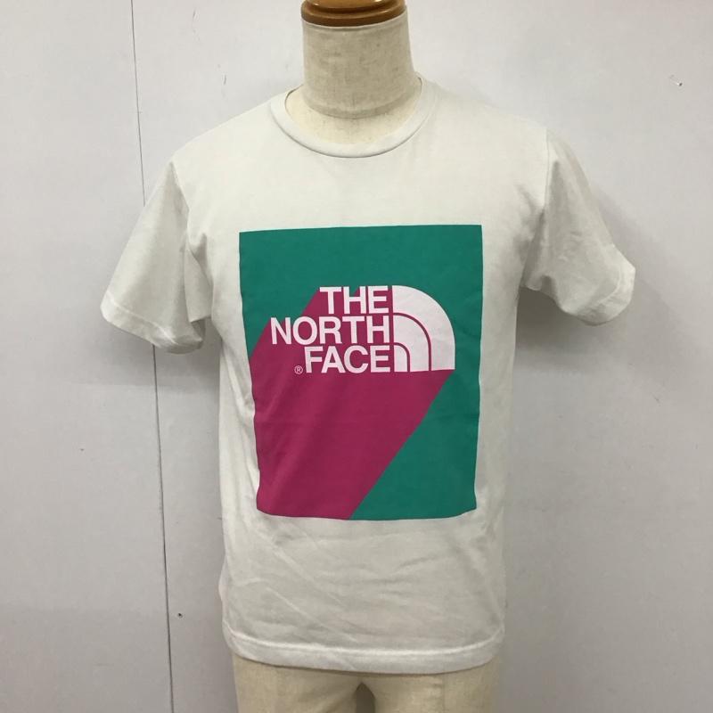 ザノースフェイス THE NORTH FACE Tシャツ 半袖 nt31942 3DLogoTee 半袖カットソー プリントTシャツ M プリント 白 / ホワイト /  メンズ USED 古着 中古 10113911