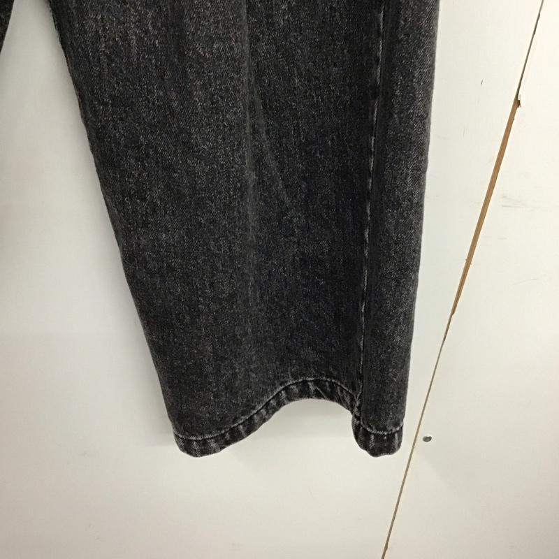 フレディ エミュ fredy emue パンツ デニム、ジーンズ 03-0330-5-29-009 36 無地 黒 / ブラック /  レディース USED 古着 中古 10134706