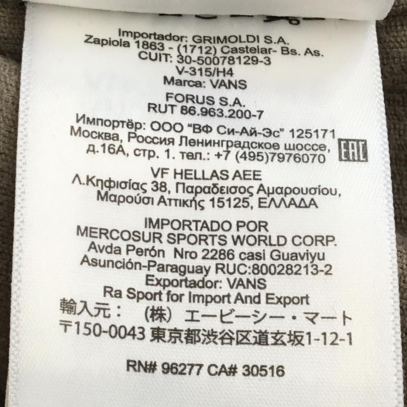 バンズ VANS ジャケット、上着 ジャケット、ブレザー L 無地 茶 / ブラウン /  メンズ USED 古着 中古 10137351