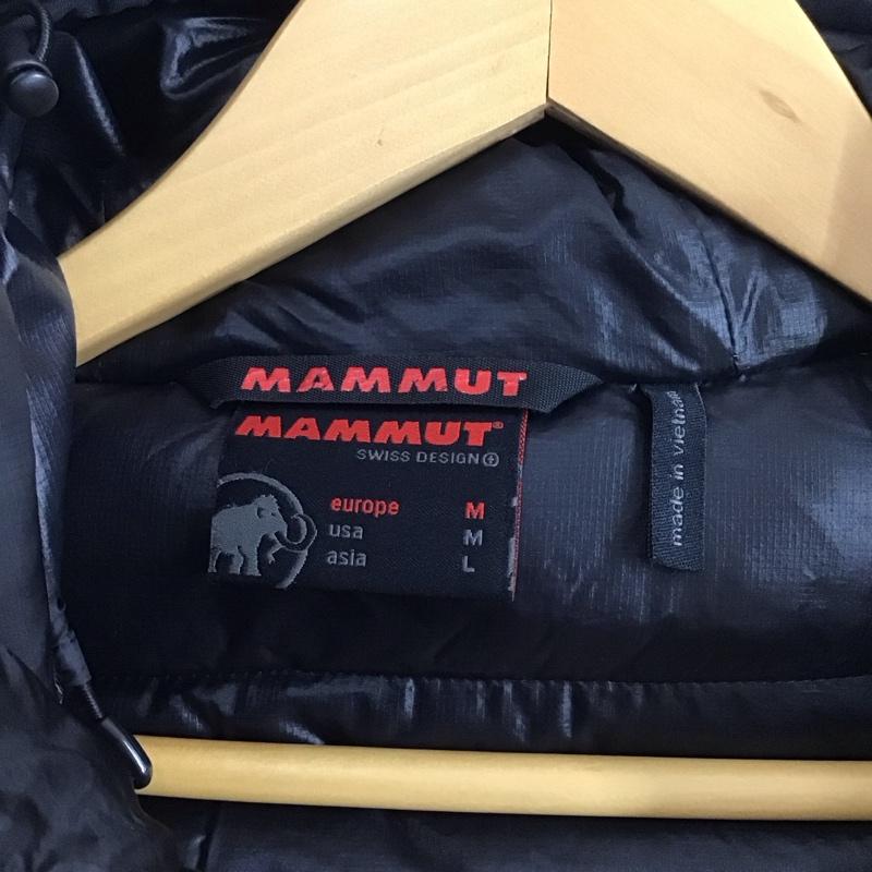 マムート Mammut ジャケット、上着 ジャケット、ブレザー ジップアップジャケット ナイロンジャケット アウター ダウンジャケット M ロゴ、文字 黒 / ブラック /  メンズ USED 古着 中古 10129881