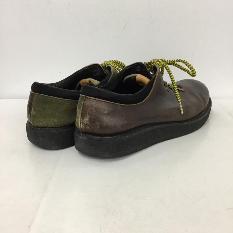 グラム glamb カジュアルシューズ カジュアルシューズ レザー スエード 無地 ダークブラウン / ダークブラウン / X カーキ / カーキ /  メンズ USED 古着 中古 10147127